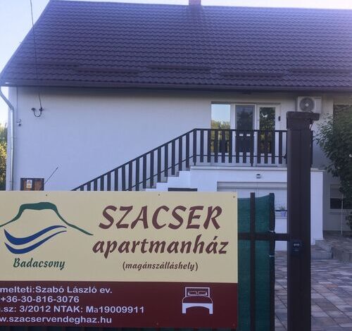 Szacser Apartman Badacsony 