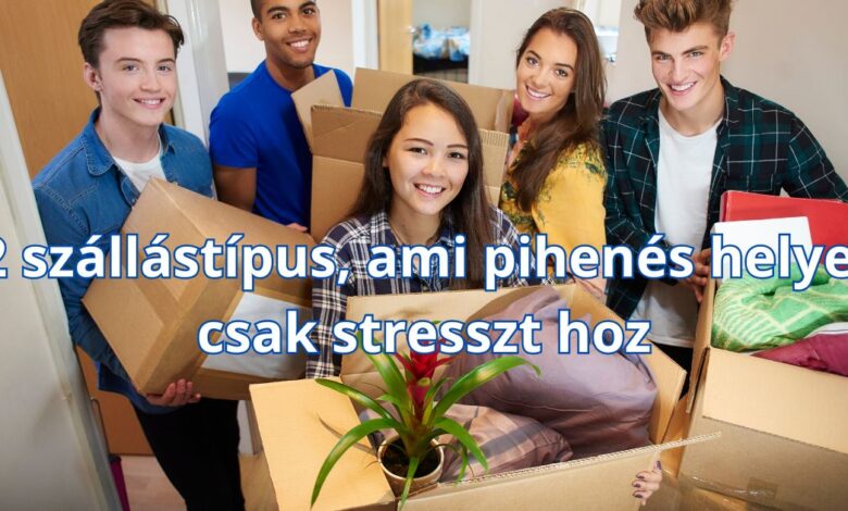 12 szállástípus