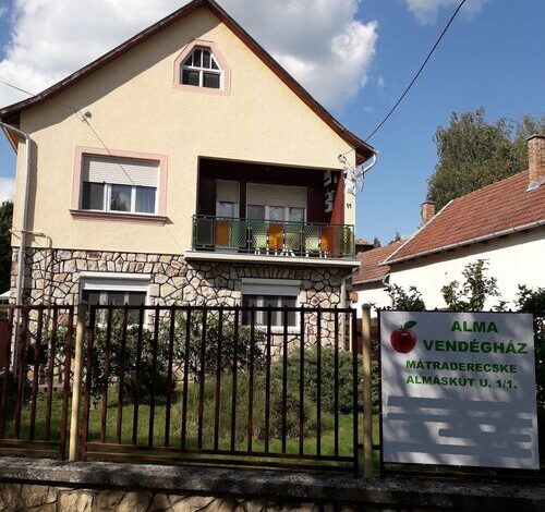 Alma Vendégház Mátraderecske 