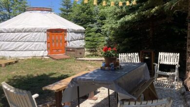 Elvonuló-tér Jurtaszállás Galambok 