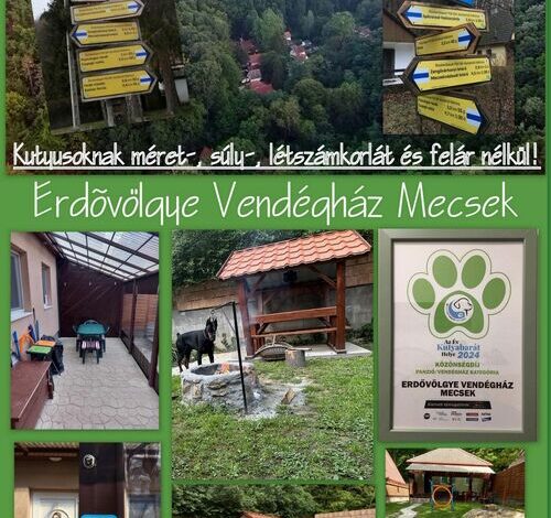 Erdővölgye Vendégház Mecseknádasd-Óbánya 