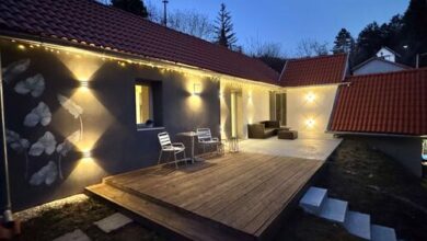 Házikó a város felett  Pécs 