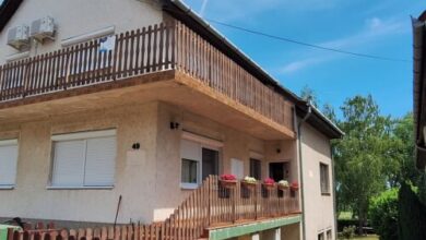 Huszics Rózsa ház Balatonlelle 