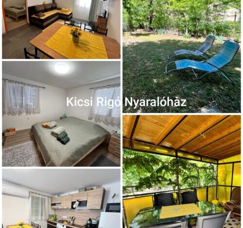 Kicsi Rigó Nyaralóház Lakitelek 
