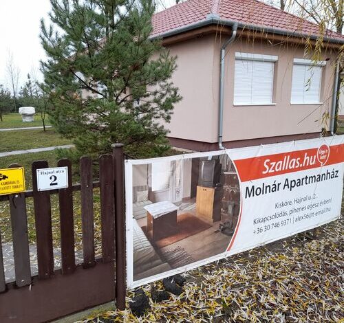 Molnár Apartmanház Kisköre 