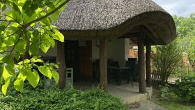 Nádfedeles Házikó Balatonkeresztúr 