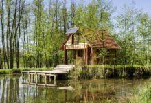 Őze Tó és Faház Bárdudvarnok 