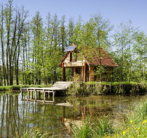 Őze Tó és Faház Bárdudvarnok 