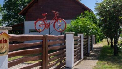 Piros Bicikli Vendégház Tiszafüred 