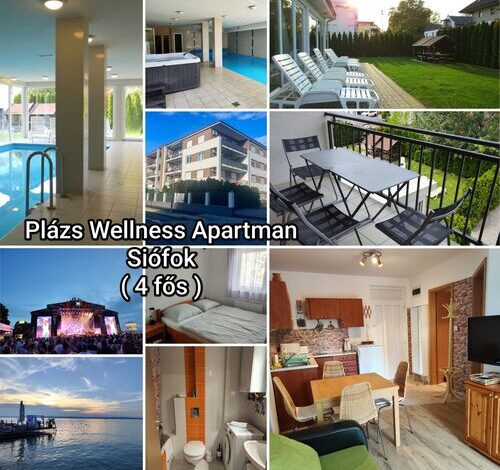 Plázs Wellness Apartman Siófok 