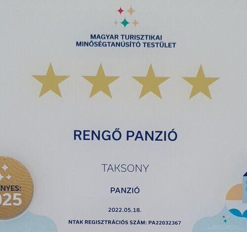 Rengő Panzió Taksony 