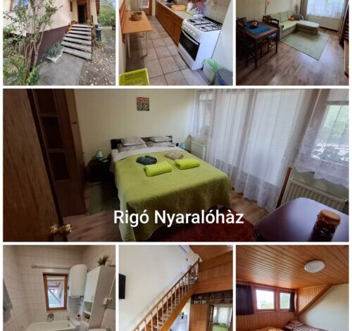 Rigó Nyaralóház Lakitelek 