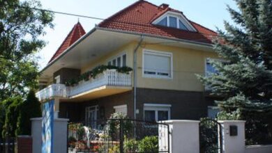 Sárga-Kék ház Vonyarcvashegy 