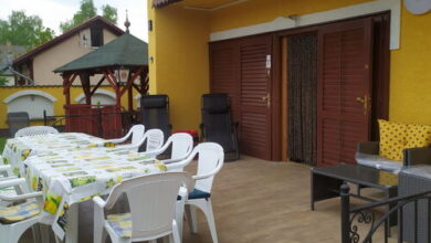 Sárga Önálló Nyaralóház Balatonfenyves 