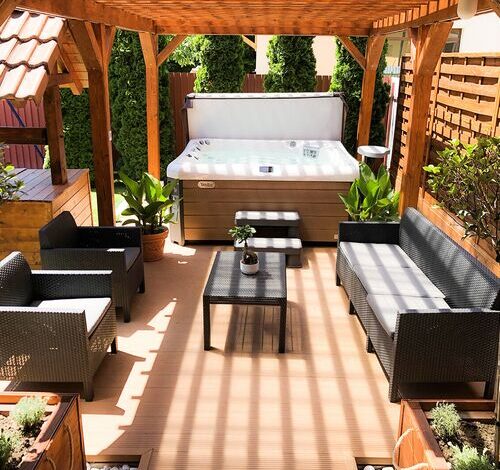 Sunny Medencés Jakuzzis Szaunás ház Siófok 