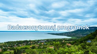 Badacsonytomaj programok