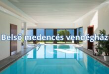 Belső medencés vendégház privát wellness hétvégére
