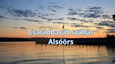 Családbarát szállás Alsóörs