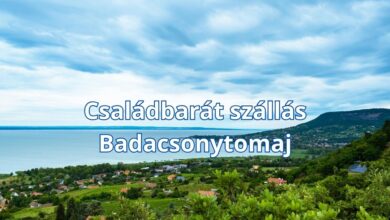 Családbarát szállás Badacsonytomaj