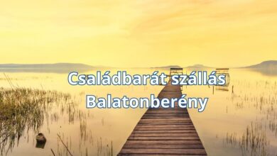 Családbarát szállás Balatonberény