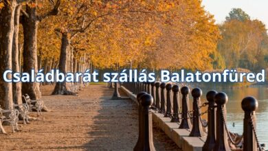 Családbarát szállás Balatonfüred