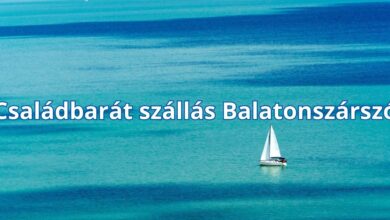 Családbarát szállás Balatonszárszó