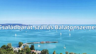 Családbarát szállás Balatonszemes