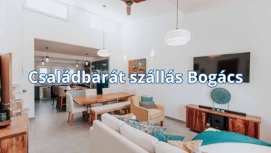 Családbarát szállás Bogács