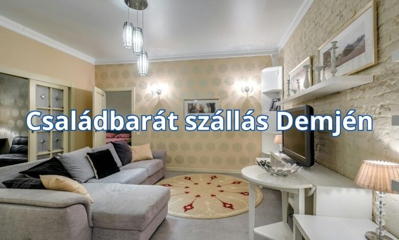 Családbarát szállás Demjén