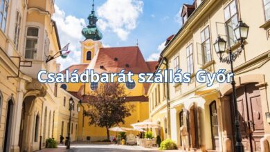 Családbarát szállás Győr
