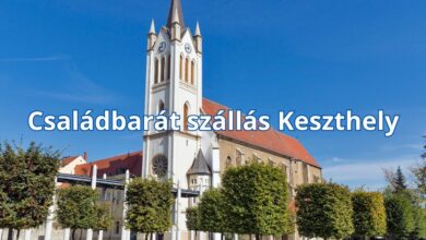 Családbarát szállás Keszthely