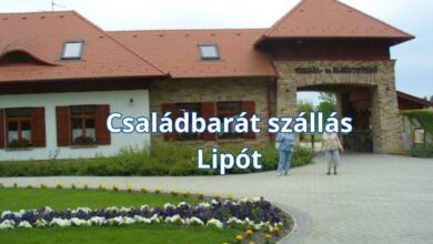 Családbarát szállás Lipót