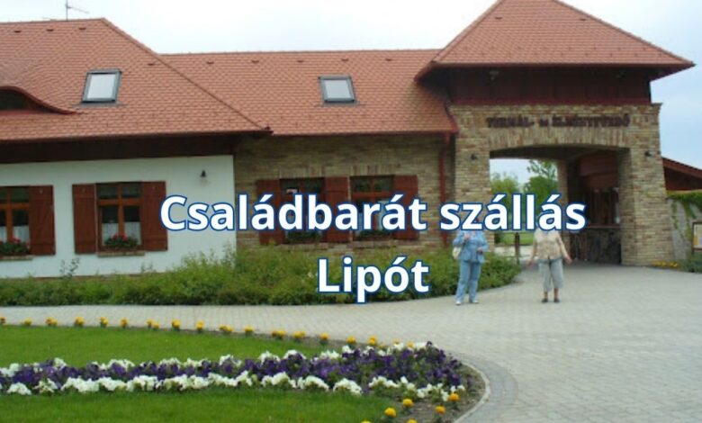 Családbarát szállás Lipót