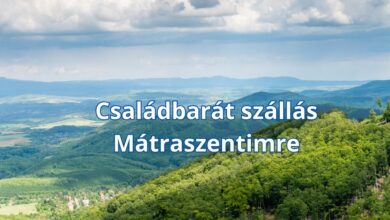 Családbarát szállás Mátraszentimre