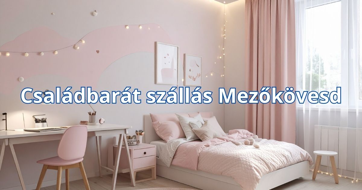 Családbarát szállás Mezőkövesd