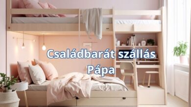 Családbarát szállás Pápa