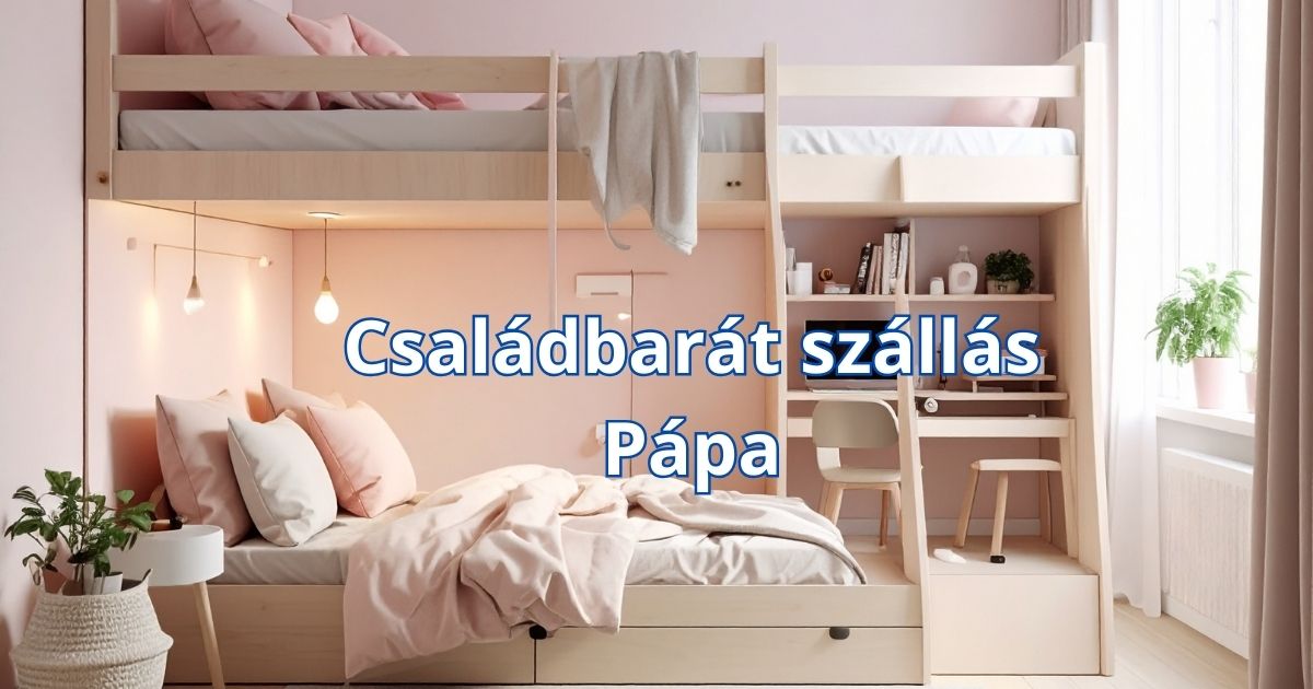 Családbarát szállás Pápa