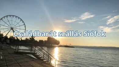 Családbarát szállás Siófok