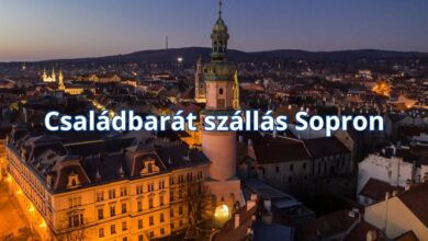 Családbarát szállás Sopron