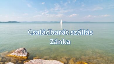 Családbarát szállás Zánka