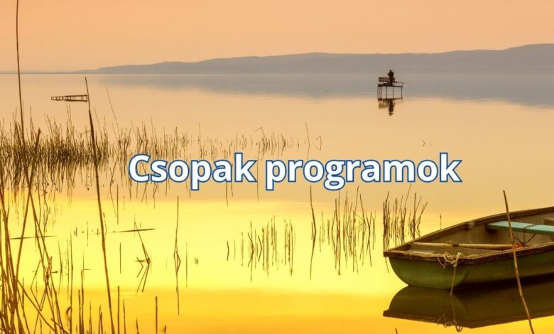 Csopak programok