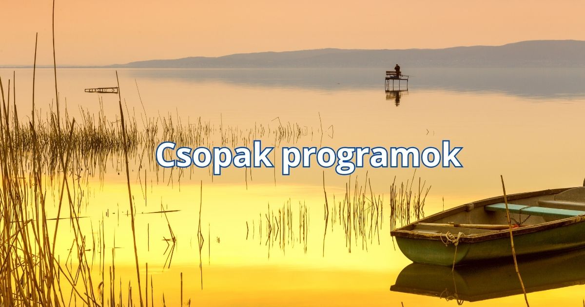 Csopak programok