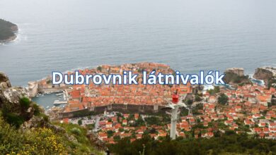 Dubrovnik látnivalók