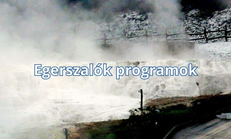 Egerszalók programok