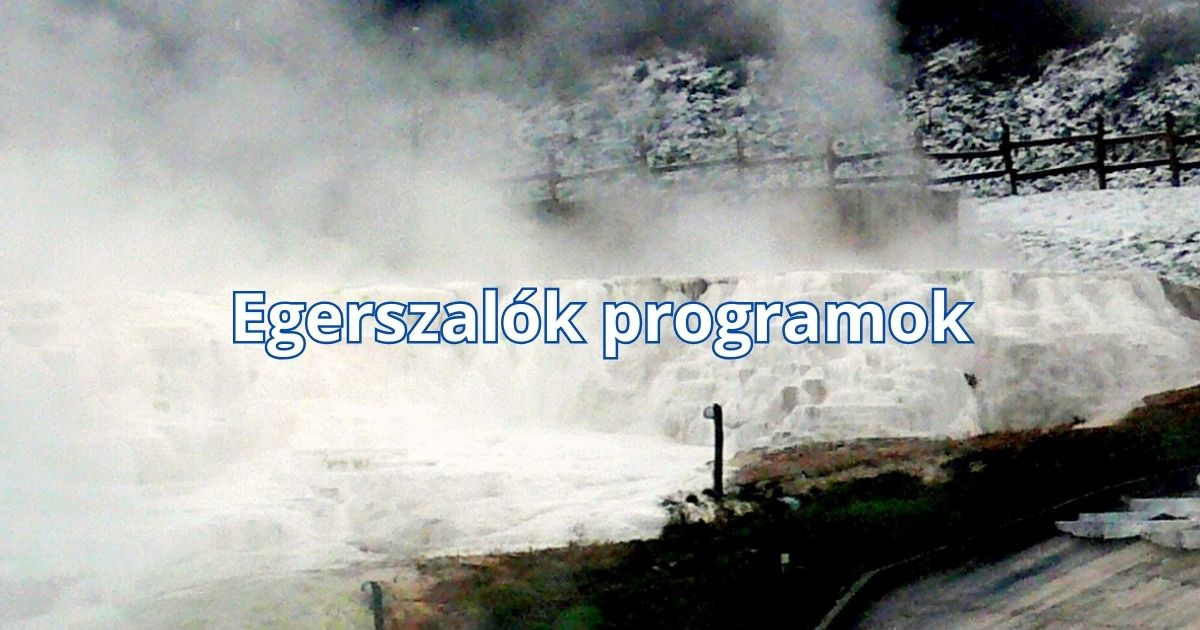 Egerszalók programok