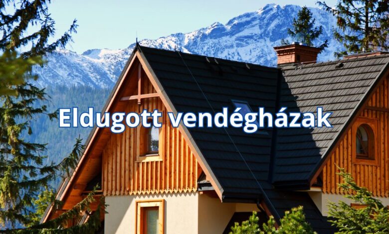 Eldugott vendégházak csendes hétvégére belföldön