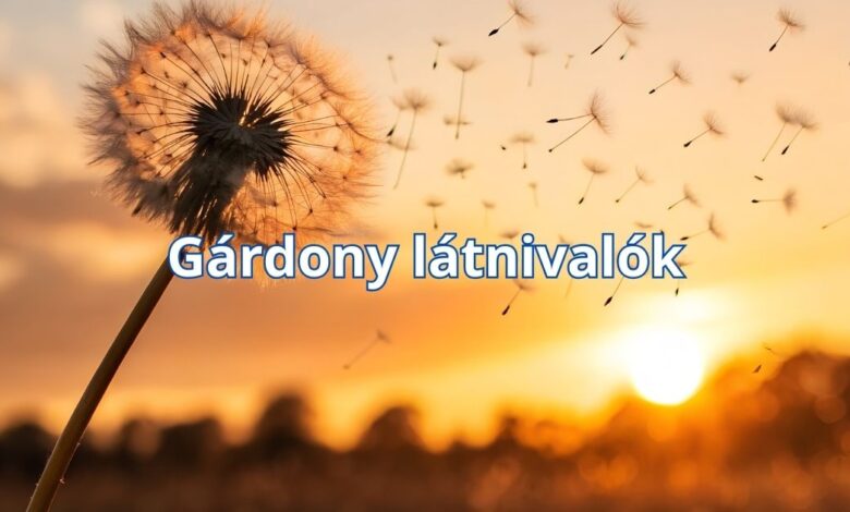 Gárdony látnivalók