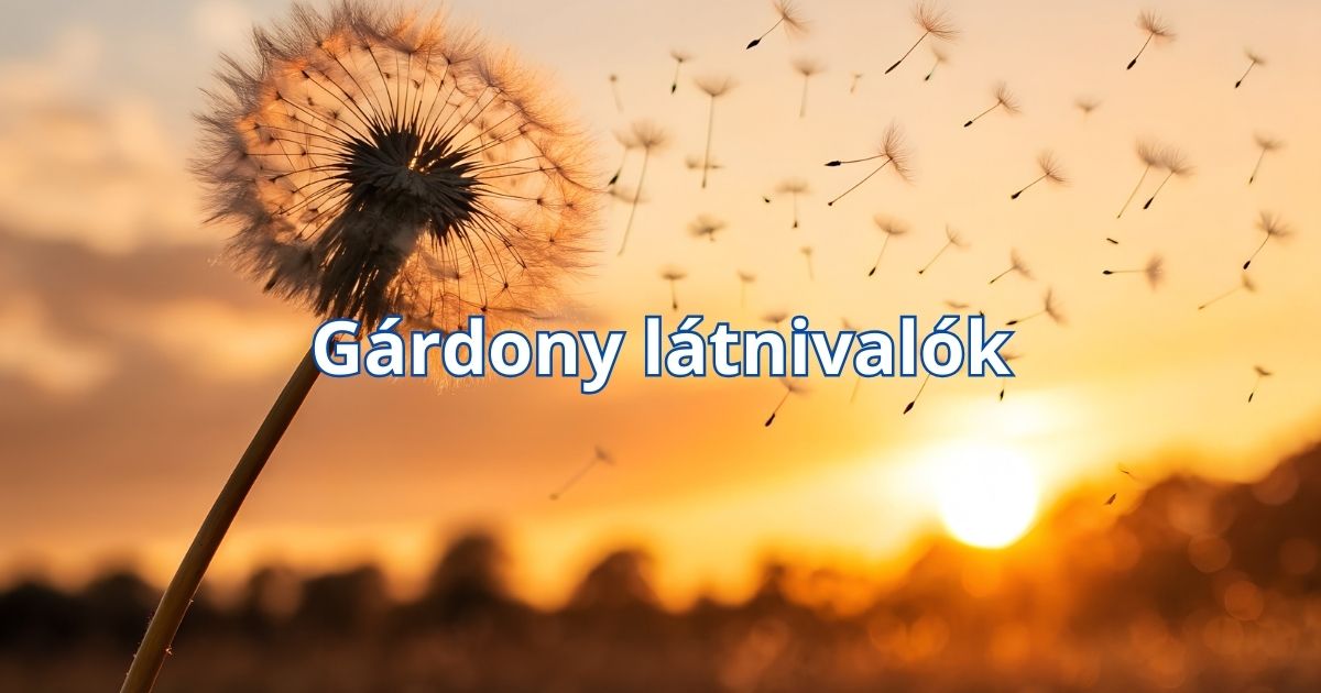 Gárdony látnivalók
