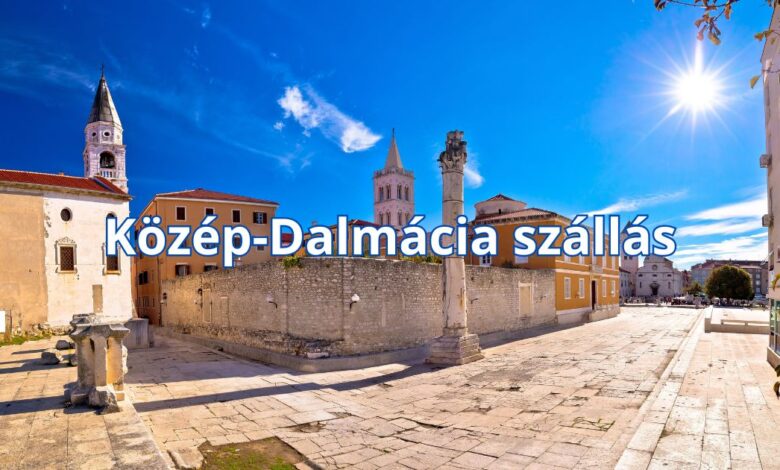 Közép-Dalmácia szállás