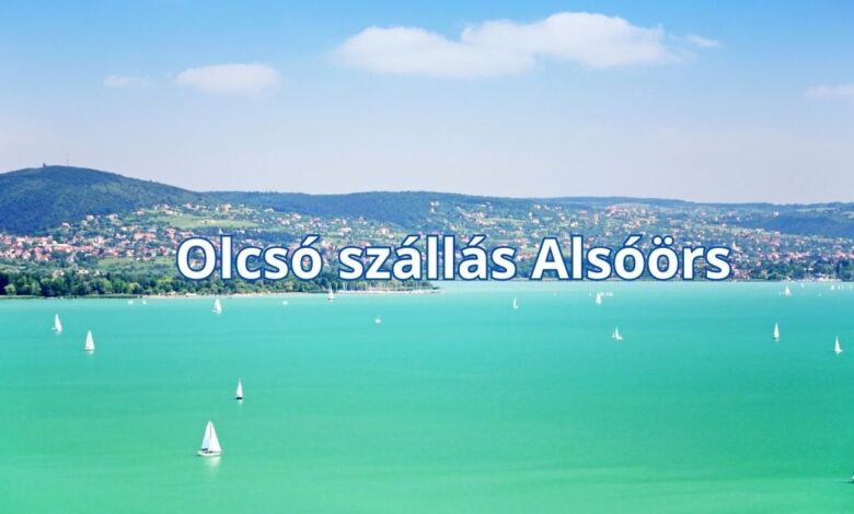 Olcsó szállás Alsóörs